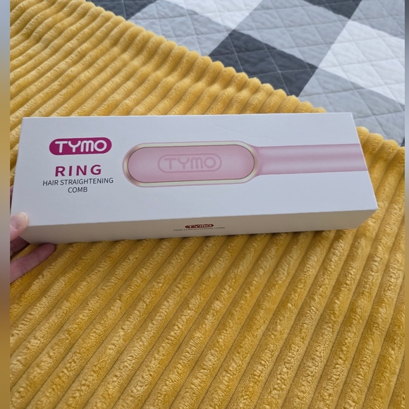 NWT TYMO Pink Hair Straightening Brush Set - Picture 2 of 5